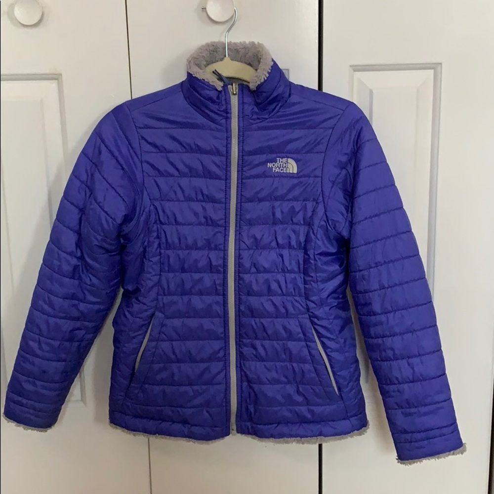 North face reversible coat
